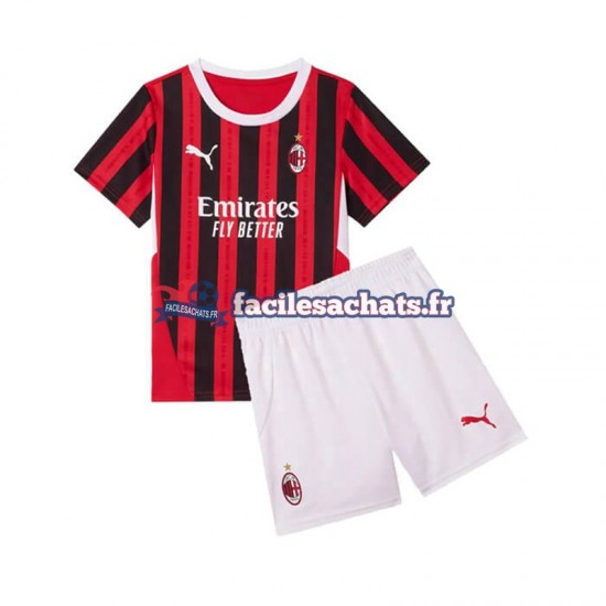 Maillot AC Milan 2024-2025 Domicile Enfant MC