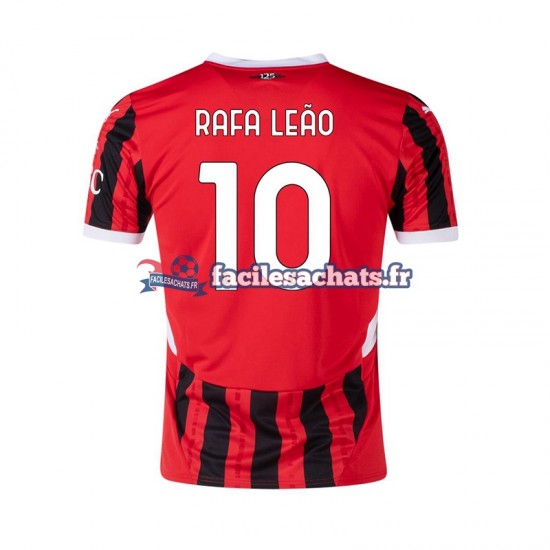 Maillot AC Milan RAFA LEAO 10 2024-2025 Domicile Homme MC