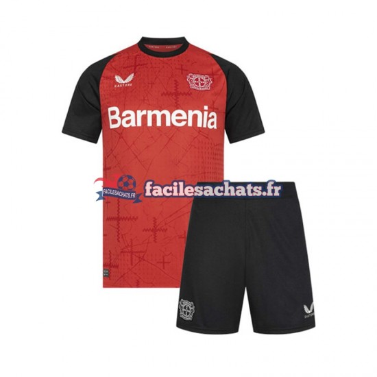 Maillot Bayer 04 Leverkusen 2024-2025 Domicile Enfant MC