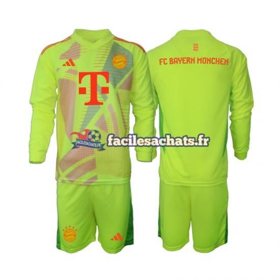 Maillot Bayern Munich 2024-2025 Gardien Domicile Enfant ML