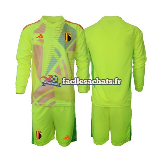 Maillot Belgique Euro 2024 Gardien Extérieur Enfant ML