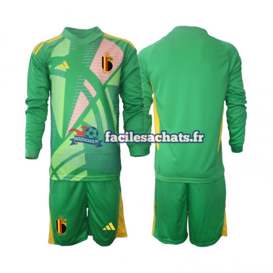 Maillot Belgique Euro 2024 Gardien 3ème Enfant ML