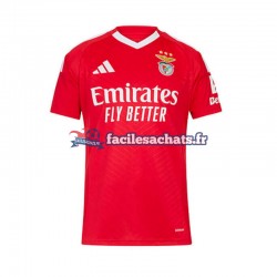Maillot Benfica 2024-2025 Rouge Domicile Homme MC