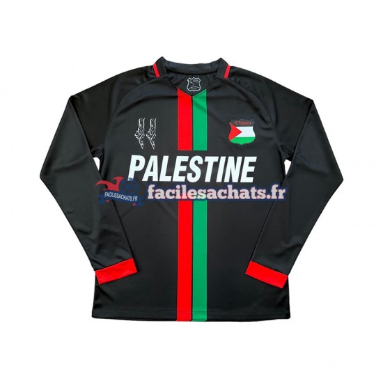 Maillot Club Deportivo Palestino Center Stripre 2024-2025 Domicile Homme ML