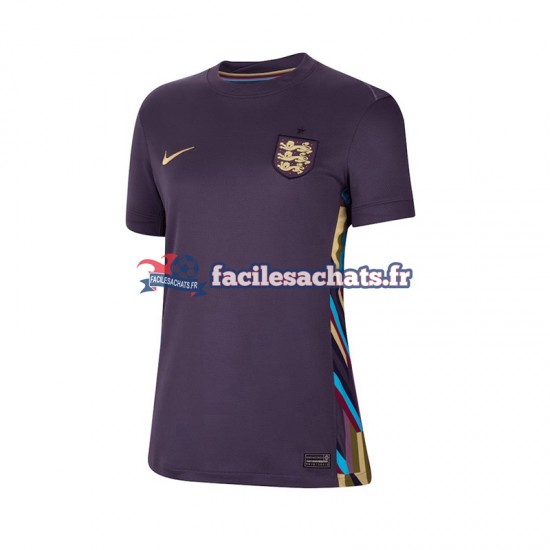 Maillot Angleterre Euro 2024 Extérieur Femme MC