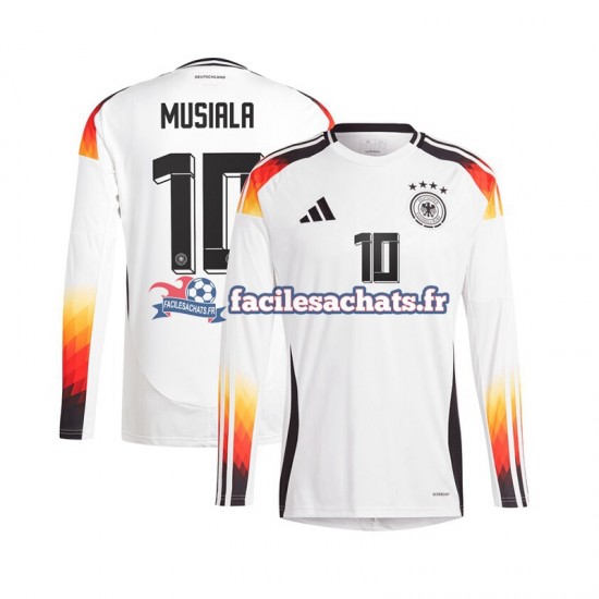 Maillot Allemagne Jamal Musiala 10 Euro 2024 Domicile Homme ML