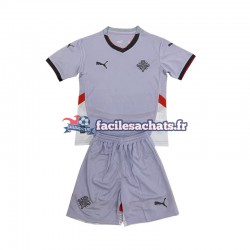Maillot Islande 2024 Extérieur Enfant MC