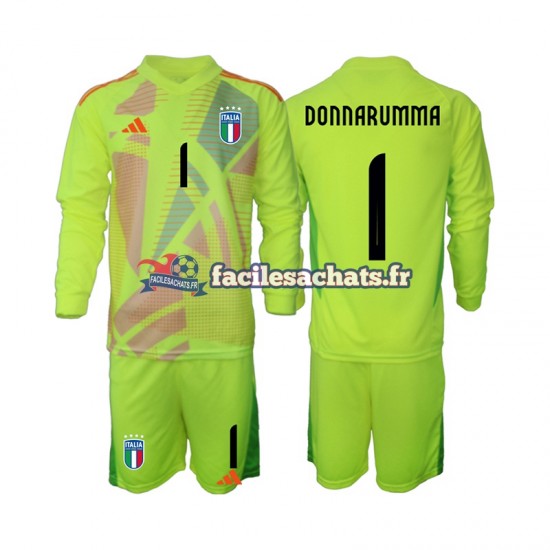 Maillot Italie Donnarumma 1 Euro 2024 Gardien Domicile Enfant ML