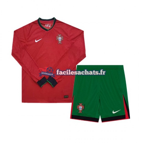 Maillot Portugal Euro 2024 Domicile Enfant ML