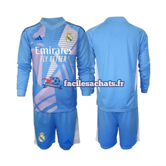 Maillot Real Madrid 2024-2025 Gardien Domicile Enfant ML