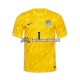 Maillot Slovénie Jan Oblak 1 Euro 2024 Gardien Jaune Domicile Homme MC