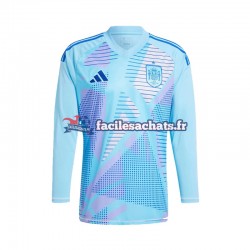 Maillot Espagne Euro 2024 Gardien Bleu Extérieur Homme ML