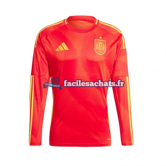 Maillot Espagne Euro 2024 Domicile Homme ML