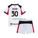 Maillot AC Milan Ardon Jashari 30 2025-2026 Extérieur Enfant MC