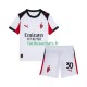 Maillot AC Milan Ardon Jashari 30 2025-2026 Extérieur Enfant MC