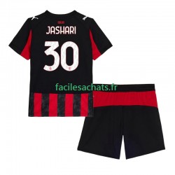 Maillot AC Milan Ardon Jashari 30 2025-2026 Domicile Enfant MC