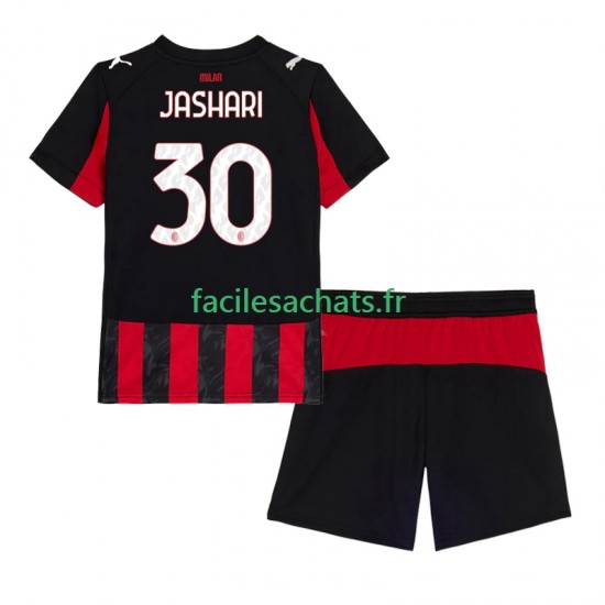 Maillot AC Milan Ardon Jashari 30 2025-2026 Domicile Enfant MC