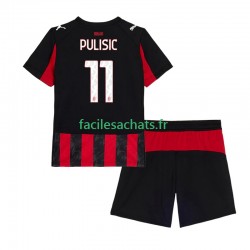 Maillot AC Milan Christian Pulisic 11 2025-2026 Domicile Enfant MC