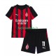 Maillot AC Milan Christian Pulisic 11 2025-2026 Domicile Enfant MC