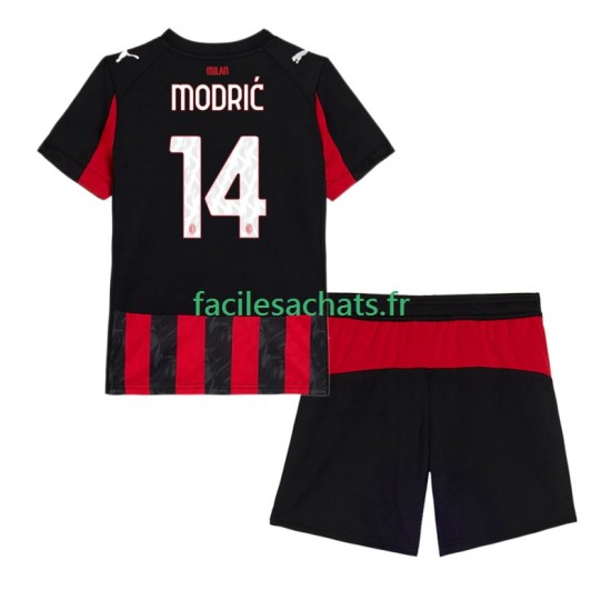 Maillot AC Milan Luca Modric 14 2025-2026 Domicile Enfant MC