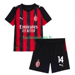 Maillot AC Milan Luca Modric 14 2025-2026 Domicile Enfant MC