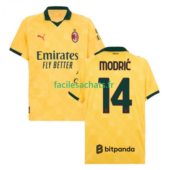 Maillot AC Milan Luca Modric 14 2025-2026 3ème Homme MC