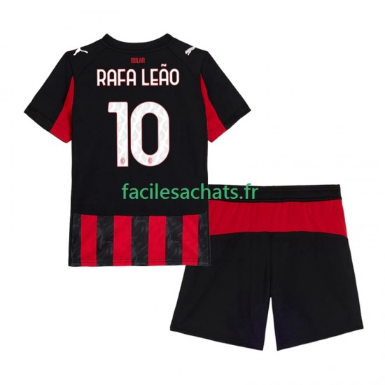 Maillot AC Milan Rafael Leao 10 2025-2026 Domicile Enfant MC
