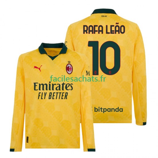 Maillot AC Milan Rafael Leao 10 2025-2026 3ème Homme ML