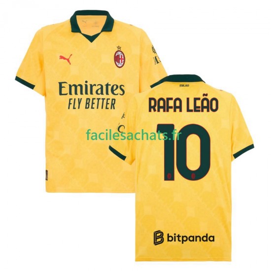 Maillot AC Milan Rafael Leao 10 2025-2026 3ème Homme MC
