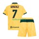 Maillot AC Milan Santiago Gimenez 7 2025-2026 3ème Enfant MC