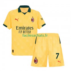 Maillot AC Milan Santiago Gimenez 7 2025-2026 3ème Enfant MC