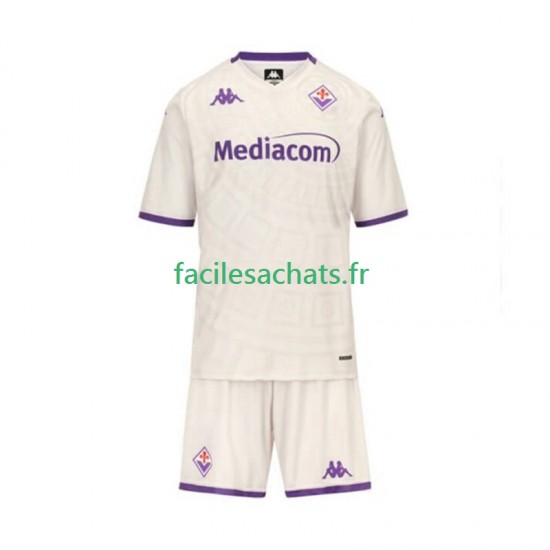 Maillot Fiorentina 2025-2026 Extérieur Enfant MC