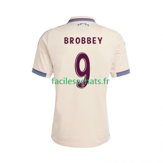 Maillot Ajax Amsterdam Brian Brobbey 9 2025-2026 3ème Homme MC