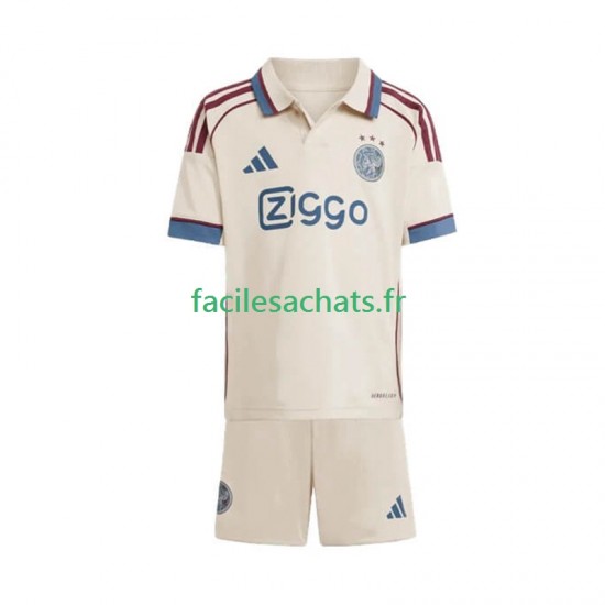 Maillot Ajax Amsterdam 2025-2026 3ème Enfant MC