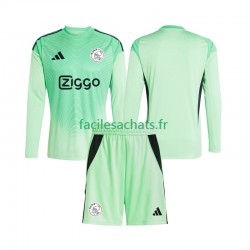 Maillot Ajax Amsterdam 2025-2026 Gardien Domicile Enfant ML
