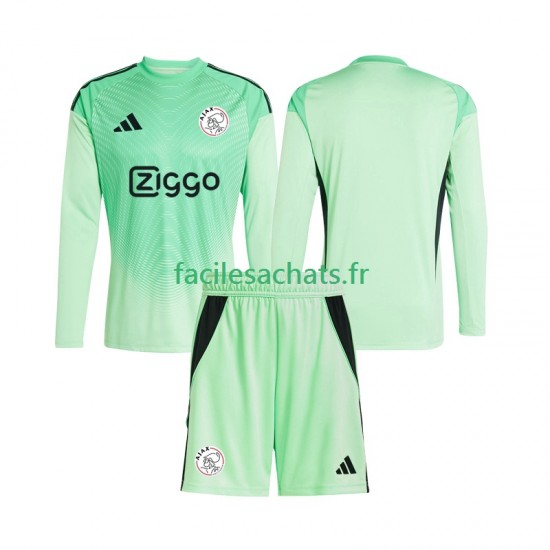 Maillot Ajax Amsterdam 2025-2026 Gardien Domicile Enfant ML
