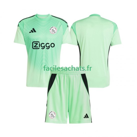 Maillot Ajax Amsterdam 2025-2026 Gardien Domicile Enfant MC