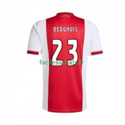Maillot Ajax Amsterdam Steven Berghuis 23 2025-2026 Domicile Homme MC