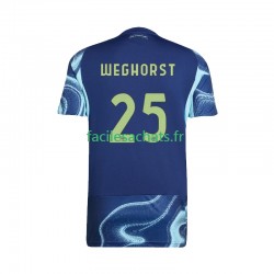 Maillot Ajax Amsterdam Wout Weghorst 25 2025-2026 Extérieur Homme MC