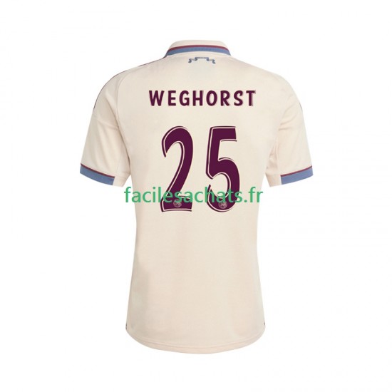 Maillot Ajax Amsterdam Wout Weghorst 25 2025-2026 3ème Homme MC