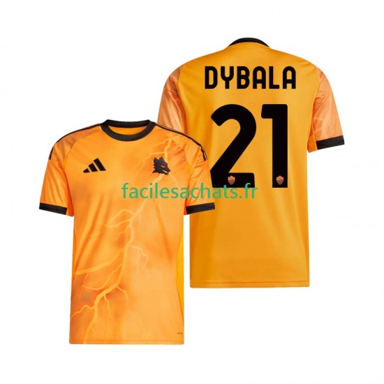 Maillot AS Rome Dybala 21 2025-2026 Extérieur Homme MC