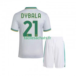 Maillot AS Rome Dybala 21 2025-2026 3ème Enfant MC