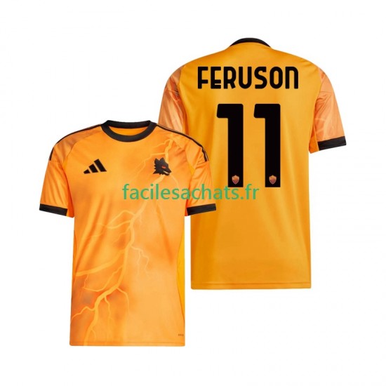 Maillot AS Rome Evan Ferguson 11 2025-2026 Extérieur Homme MC