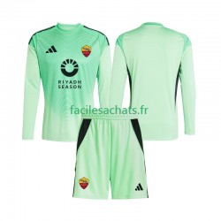 Maillot AS Rome 2025-2026 Gardien Extérieur 4ème Enfant ML