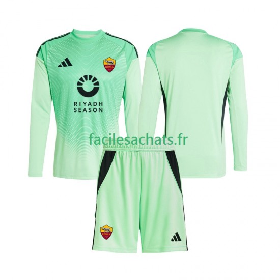 Maillot AS Rome 2025-2026 Gardien Extérieur 4ème Enfant ML
