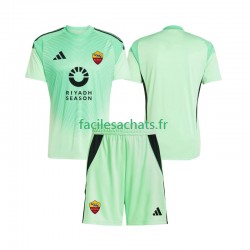 Maillot AS Rome 2025-2026 Gardien Extérieur 4ème Enfant MC