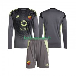 Maillot AS Rome 2025-2026 Gardien Domicile Enfant ML