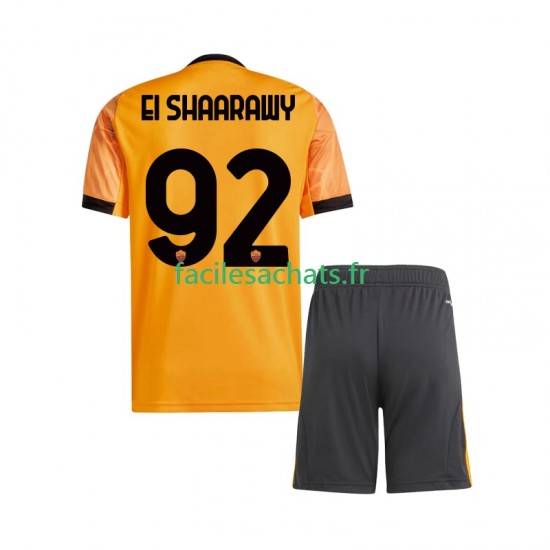 Maillot AS Rome Stephan El Shaarawy 92 2025-2026 Extérieur Enfant MC