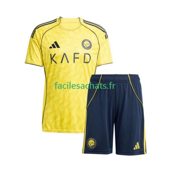 Maillot Al Nassr 2025-2026 Domicile Enfant MC