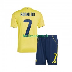 Maillot Al Nassr Cristiano Ronaldo 7 2025-2026 Domicile Enfant MC